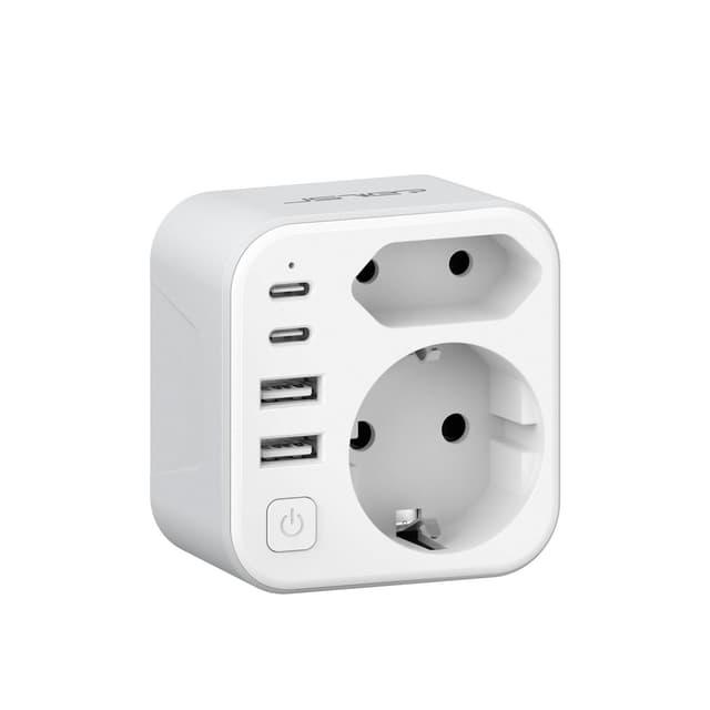 🔌 JSVER Reiseadapter UK Adapter 2 Fach England Deutschland 🌍