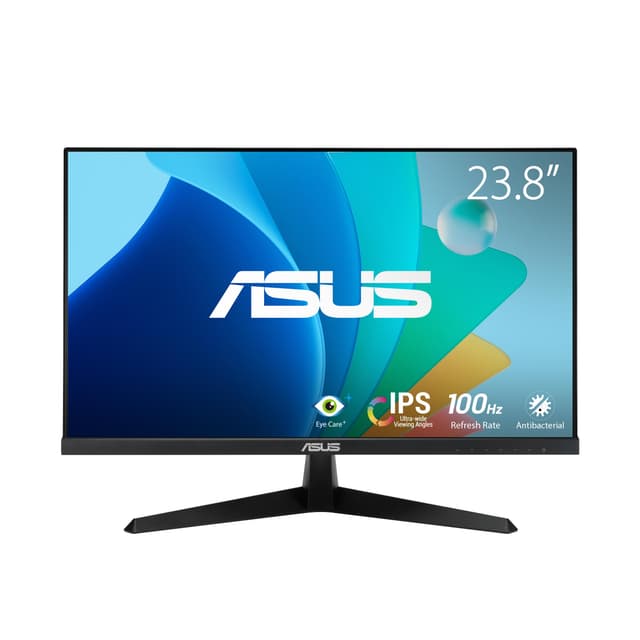 🖥️ ASUS Eye Care VY249HF - 24 Zoll Full HD Monitor - 100 Hz, 1ms MPRT, AdaptiveSync - IPS Panel, Vesa 100x100, 16:9, 1920x1080, HDMI 24" Full HD IPS 100 Hz, HDMI Schwarz 🌟