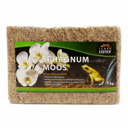 🌿🦎 Terra Exotica Sphagnum Moos (1 Kg) - Torfmoos für Garten-, Zimmerpflanzen & Terrarien 🌿🦎 Angebot bei HelloDeals