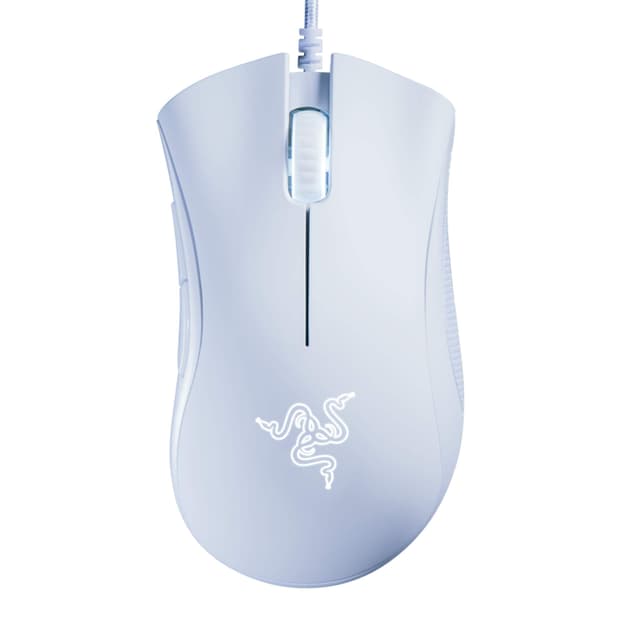 🎮 Razer DeathAdder Essential (2021) - Gaming-Maus mit Optischem Sensor 6400 DPI Weiß