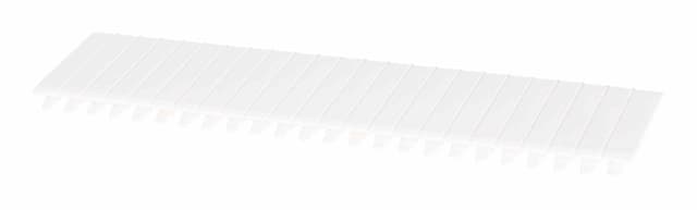 🔥 Spezialangebot - F-tronic Abdeckstreifen ADS12, 12 Module, ähnlich RAL 9016, weiß, 10 Stück Weiß 300 mm!