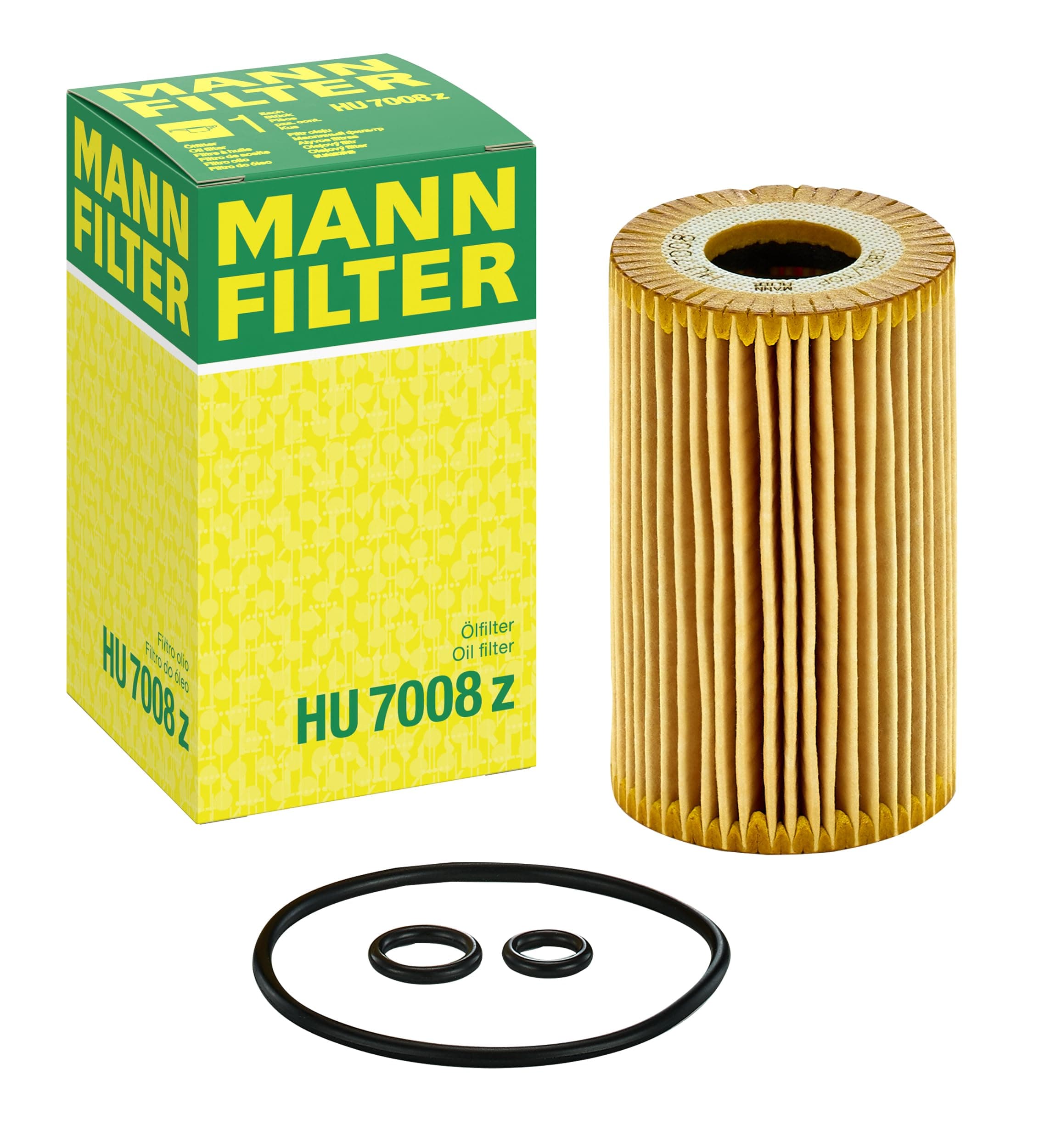 🚗🔧 MANN-FILTER HU 7008 z Ölfilter - für Pkw + Transporter Einzelpack Ölfilter