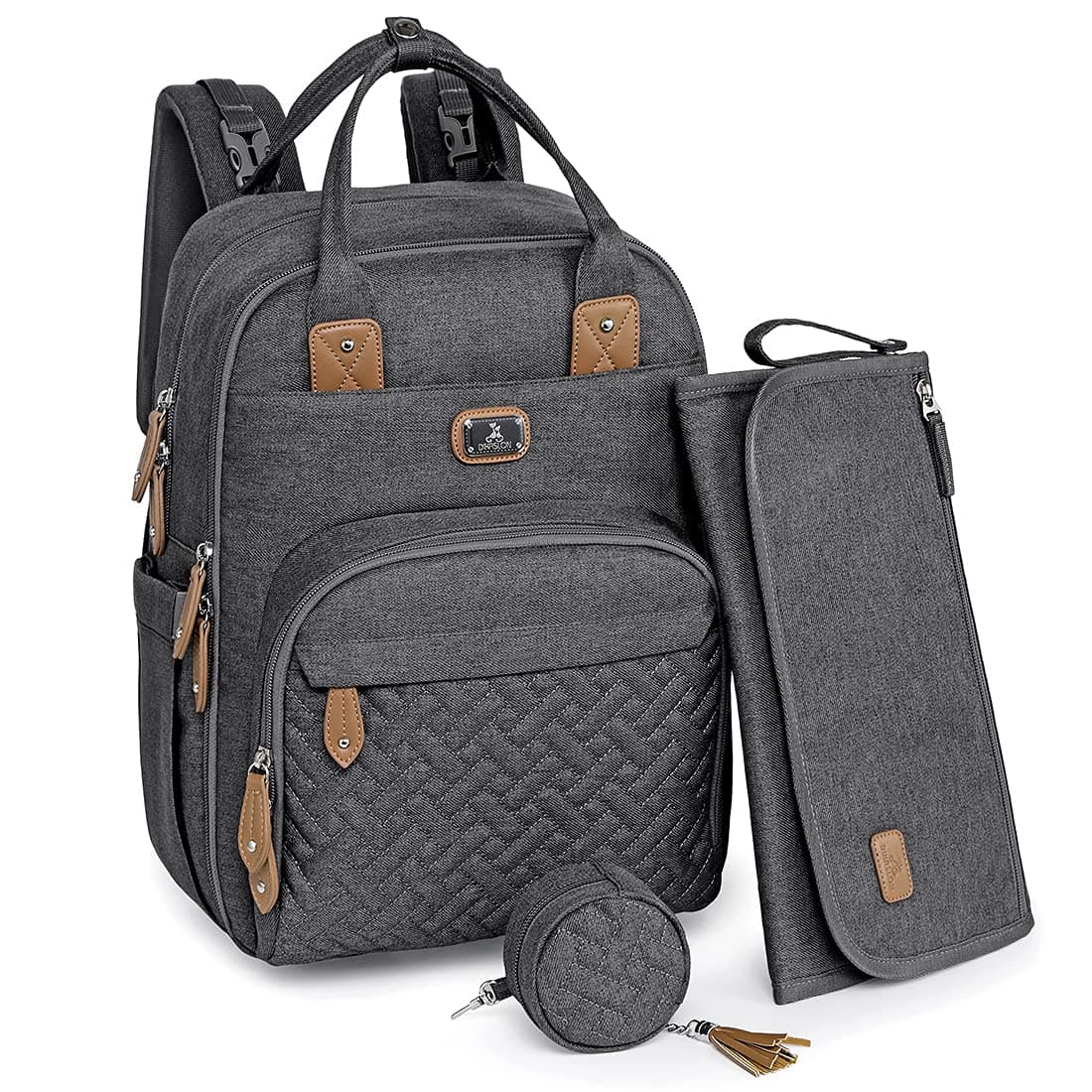 🎒 Dikaslon Wickeltasche Rucksack: Multifunktional und stylisch! 🍼