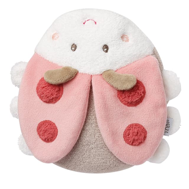 Fehn Kirschkernkissen Baby Käfer 🐞 - Wärmekissen und Kältekissen für Babys und Kinder