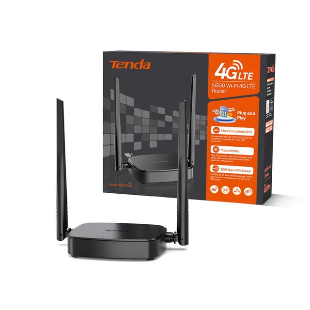 🚀 Tenda 4G03 Pro 4G LTE Router - WLAN Router für Nano-SIM-Karten