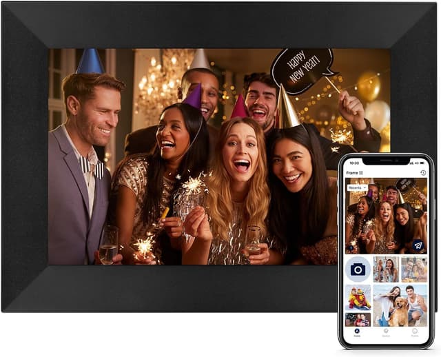 Digitaler Bilderrahmen Dreamtimes 8 Zoll mit WLAN & HD Touchscreen 🖼️