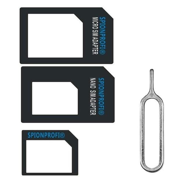🔥 SpionProfi 3 in 1 Nano-SIM-Adapter 4 in 1 Nano auf Micro 🔥