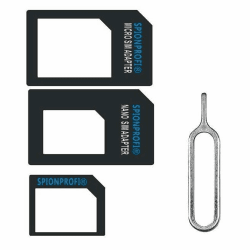 🔥 SpionProfi 3 in 1 Nano-SIM-Adapter 4 in 1 Nano auf Micro 🔥 Angebot bei HelloDeals