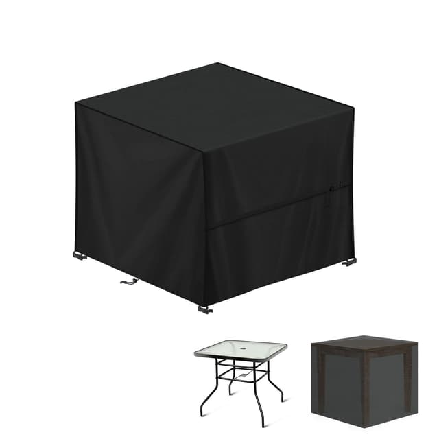 LAMUNI Abdeckhaube Gartenmöbel 80x80x80cm 🌿 Wasserdicht & UV-beständig 🌞 Schutzhülle für Gartenmöbel