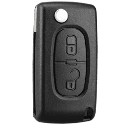 🔑 OGGIPRO 2 Tasten Schlüsselgehäuse kompatibel mit CE0536 Klappschlüssel für Peugeot 207 307 308 407 408 3008 5008 Citroen C2 C3 C4 C5 C6 C8 (2 Tasten, CE0536) 2 Boutons CE0536 Angebot bei HelloDeals