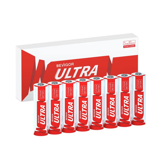 BEVIGOR AA Lithium Batterien 8 Stück 🔋🔋🔋