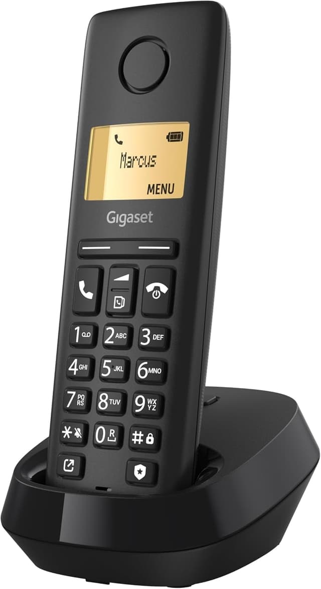 📞 Gigaset Pure 120 - Schnurloses Telefon mit Anrufschutz und ECO DECT ⭐