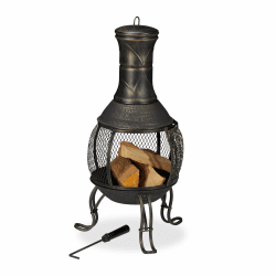 Angebot: Goldener Aztekenofen für gemütliche Abende im Garten 🌞🔥 Angebot bei HelloDeals