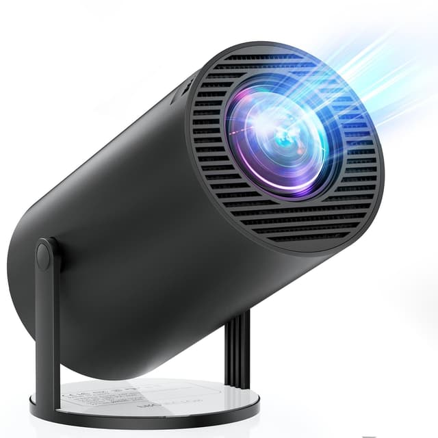 🌟 [Built-in Apps & Android 11.0] Mini Beamer Tragbarer 18000 Lux Projektor 4K Supported 🎬