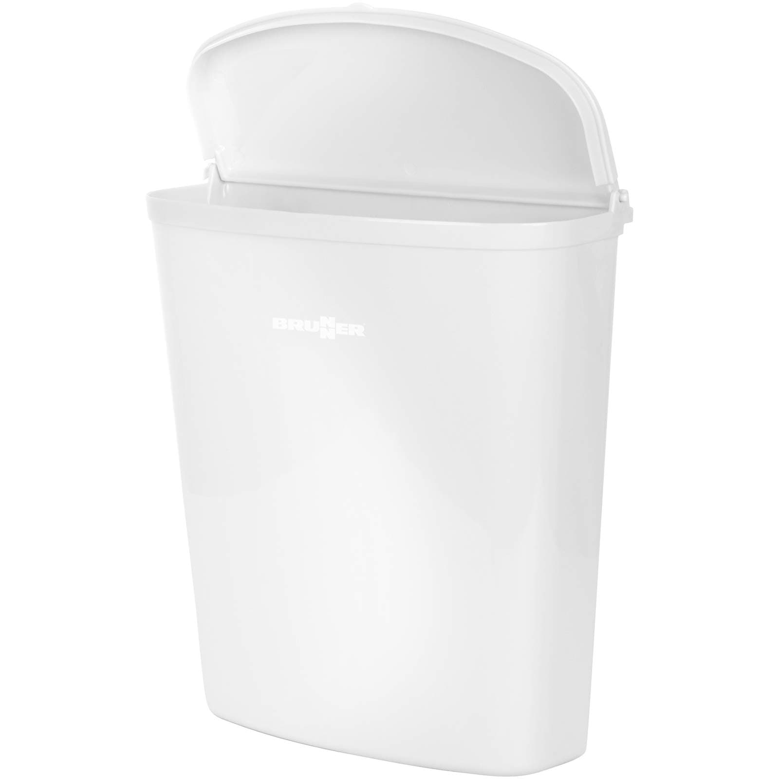 🌟 Super Deal! BRUNNER Pillar Abfalleimer + Halterung Müll Tonne Eimer Kompakt Caravan Camping Bianco