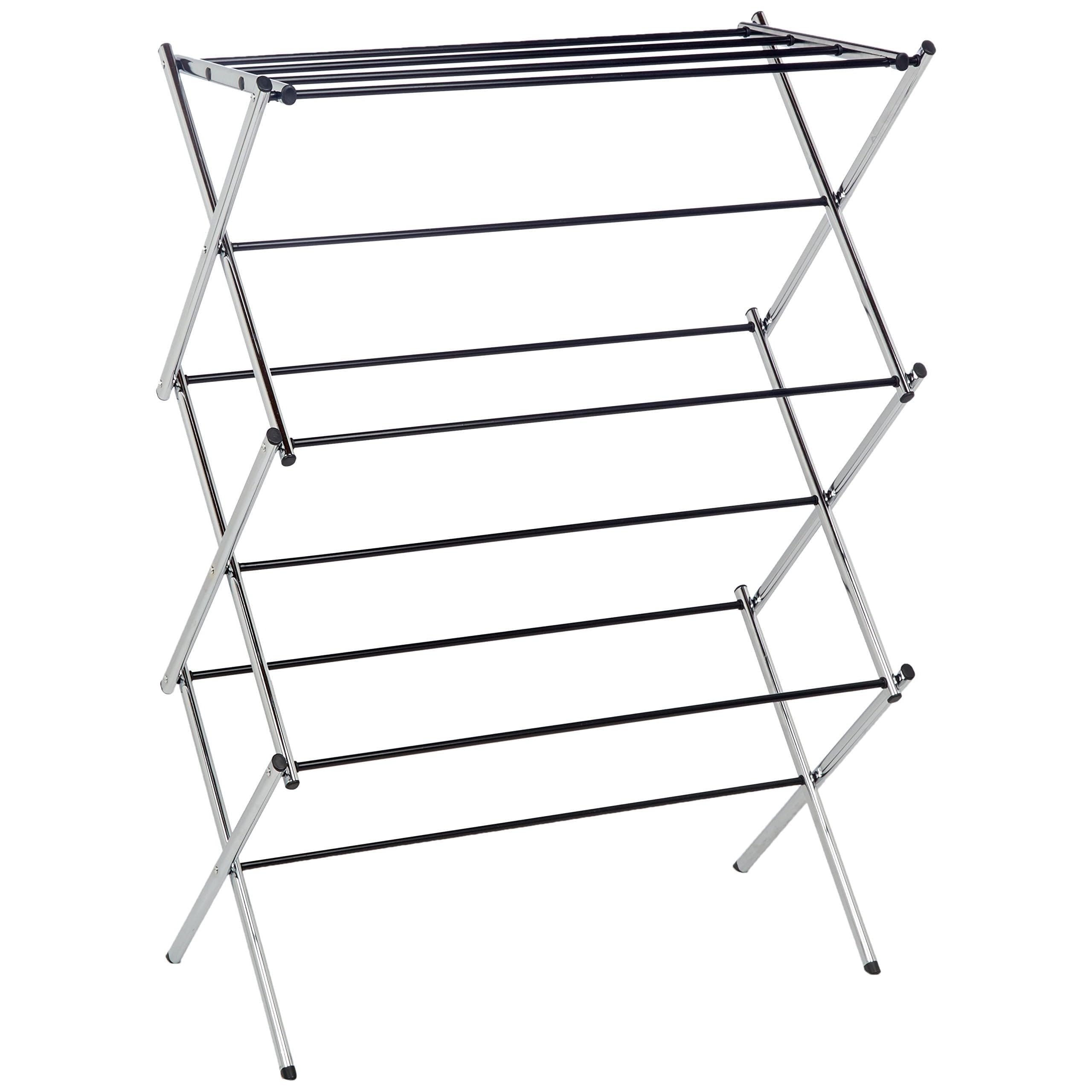 🌟 Angebot: Amazon Basics Klappbarer Ziehharmonika-Wäscheständer aus Legierter Stahl 🌟