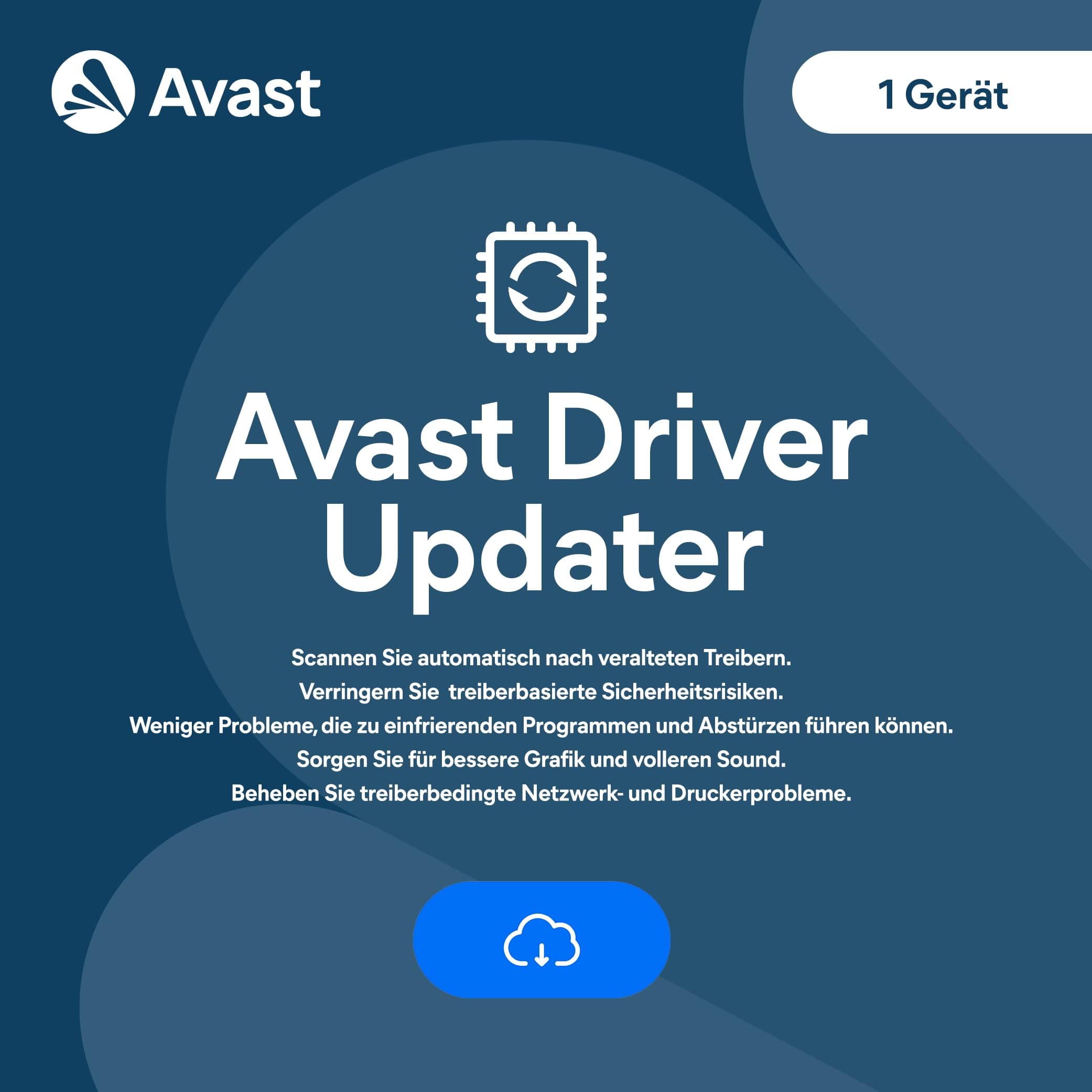 🚀 Avast Driver Updater 2025 | 1 Gerät | 1 Jahr | Aktivierungscode per E-Mail – 70% weniger Abstürze!