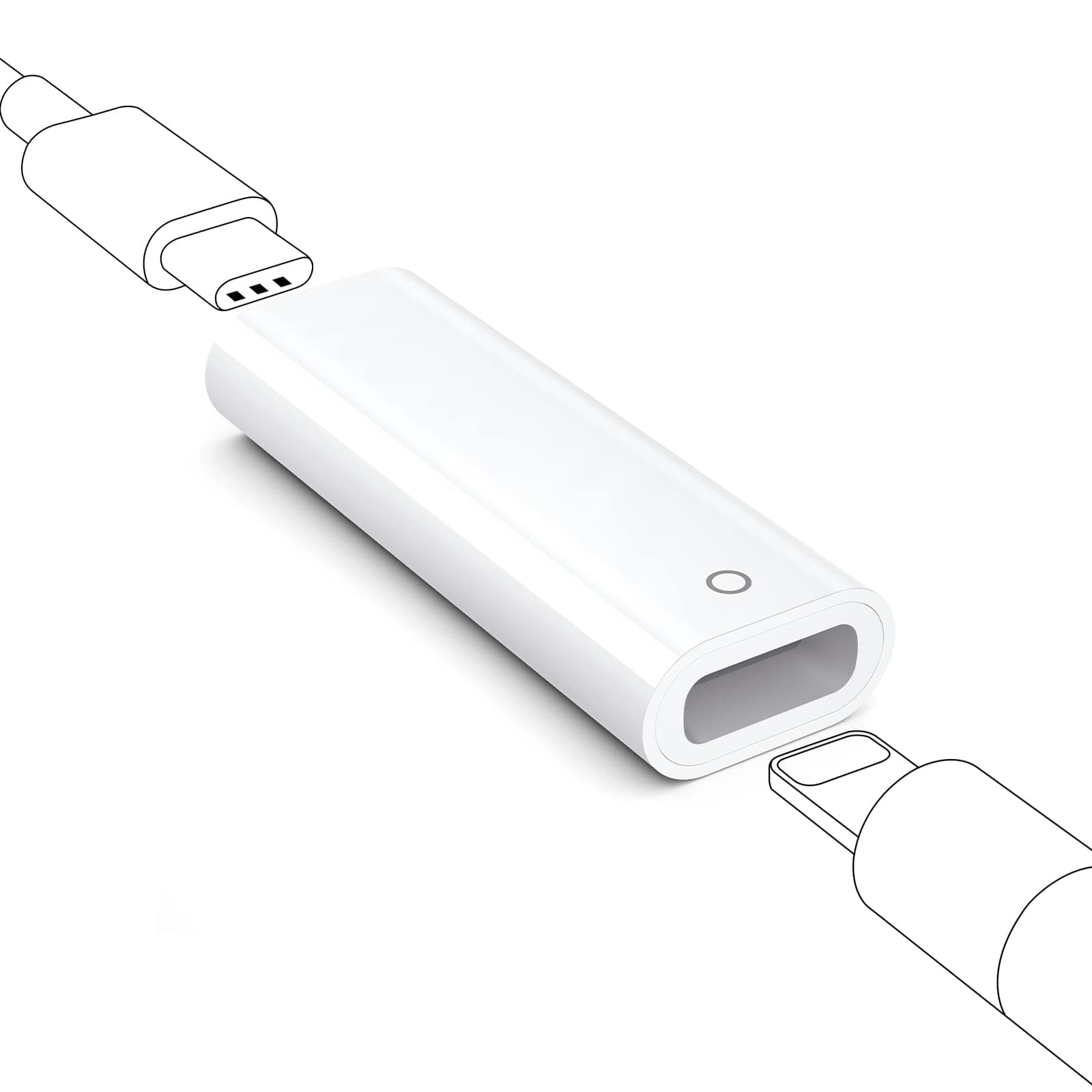 🎨🍎 Ladeadapter für Apple Pencil 1st Gen - Bluetooth USB-C auf Apple Pencil Adapter