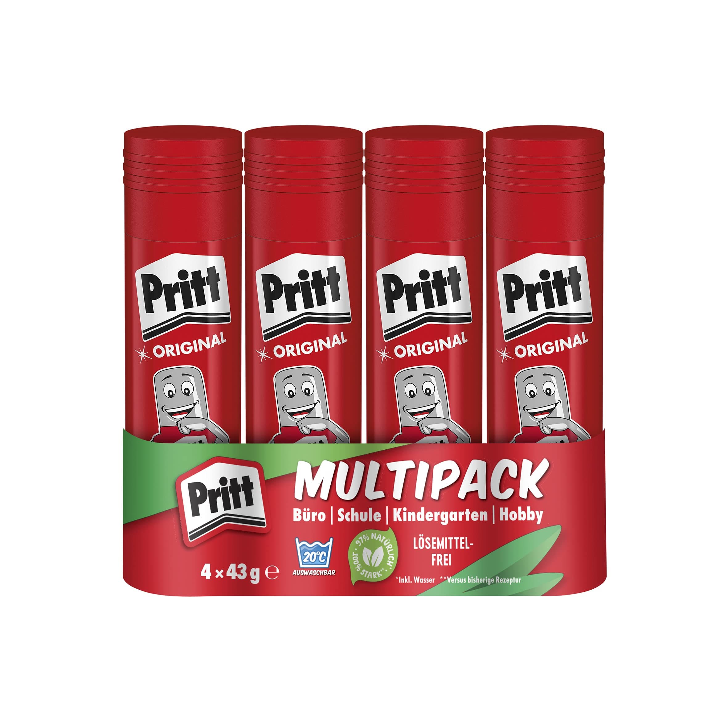 🌟 Mega-Deal: Pritt Klebestift 4x43g