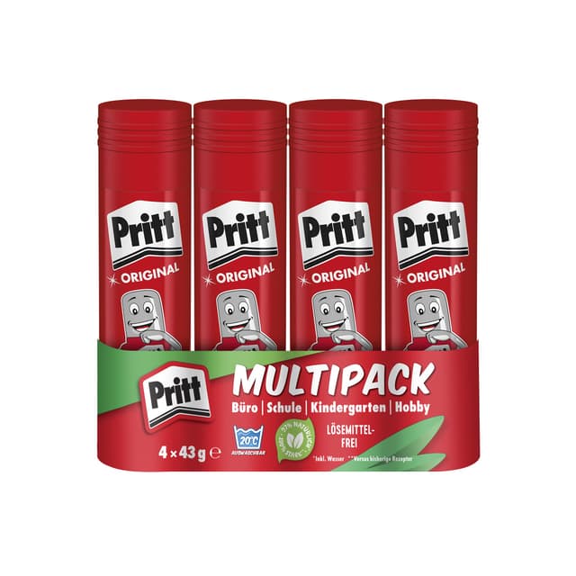 🌟 Mega-Deal: Pritt Klebestift 4x43g