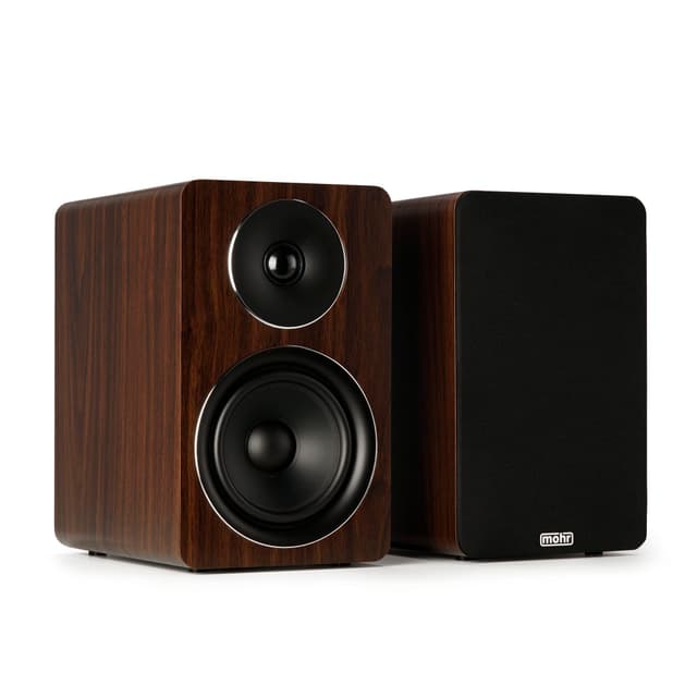 🎶 Deal: mohr Bonito K3 Kompaktlautsprecher - HiFi Musikboxen in Nussbaum 🎵