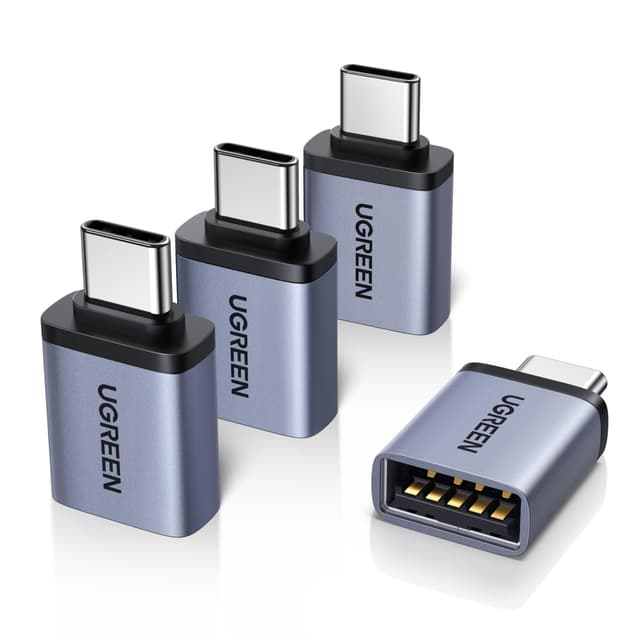 UGREEN Adapter USB C auf USB (4 Stück) 10Gbps Handy OTG Adapter ✨