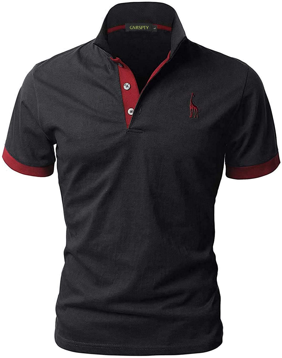 🦒 GNRSPTY Poloshirt Herren Kurzarm Polohemd 👕