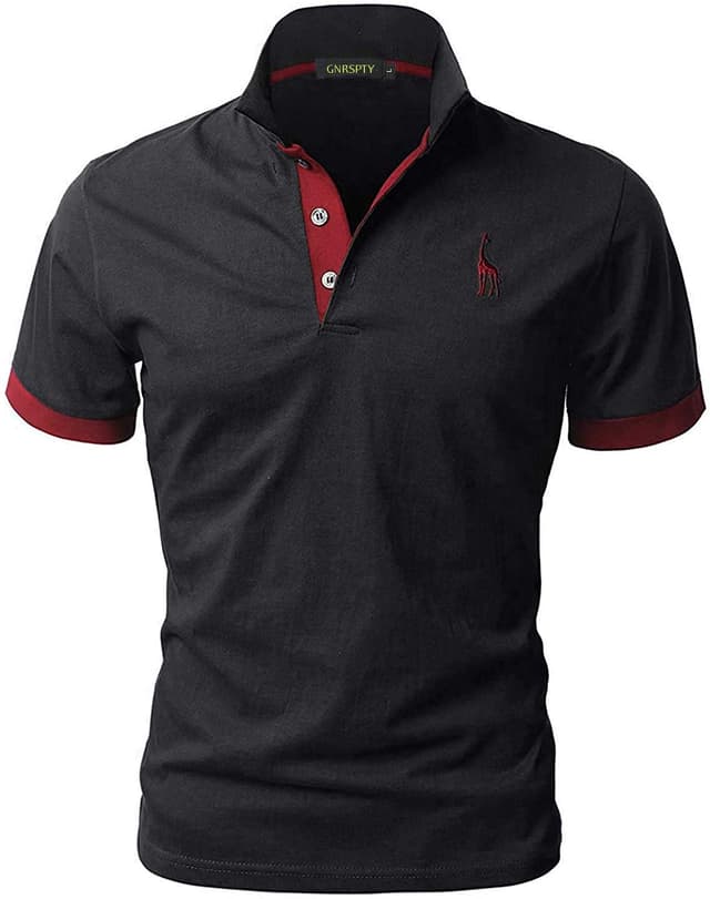 🦒 GNRSPTY Poloshirt Herren Kurzarm Polohemd 👕