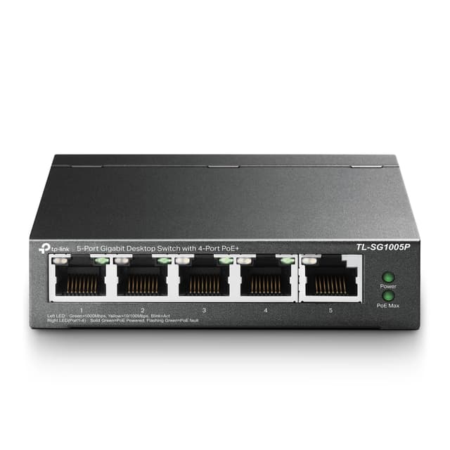 🔥 Deal des Tages! TP-Link TL-SG1005P 5-Port Gigabit Lan PoE Switch 🌟
