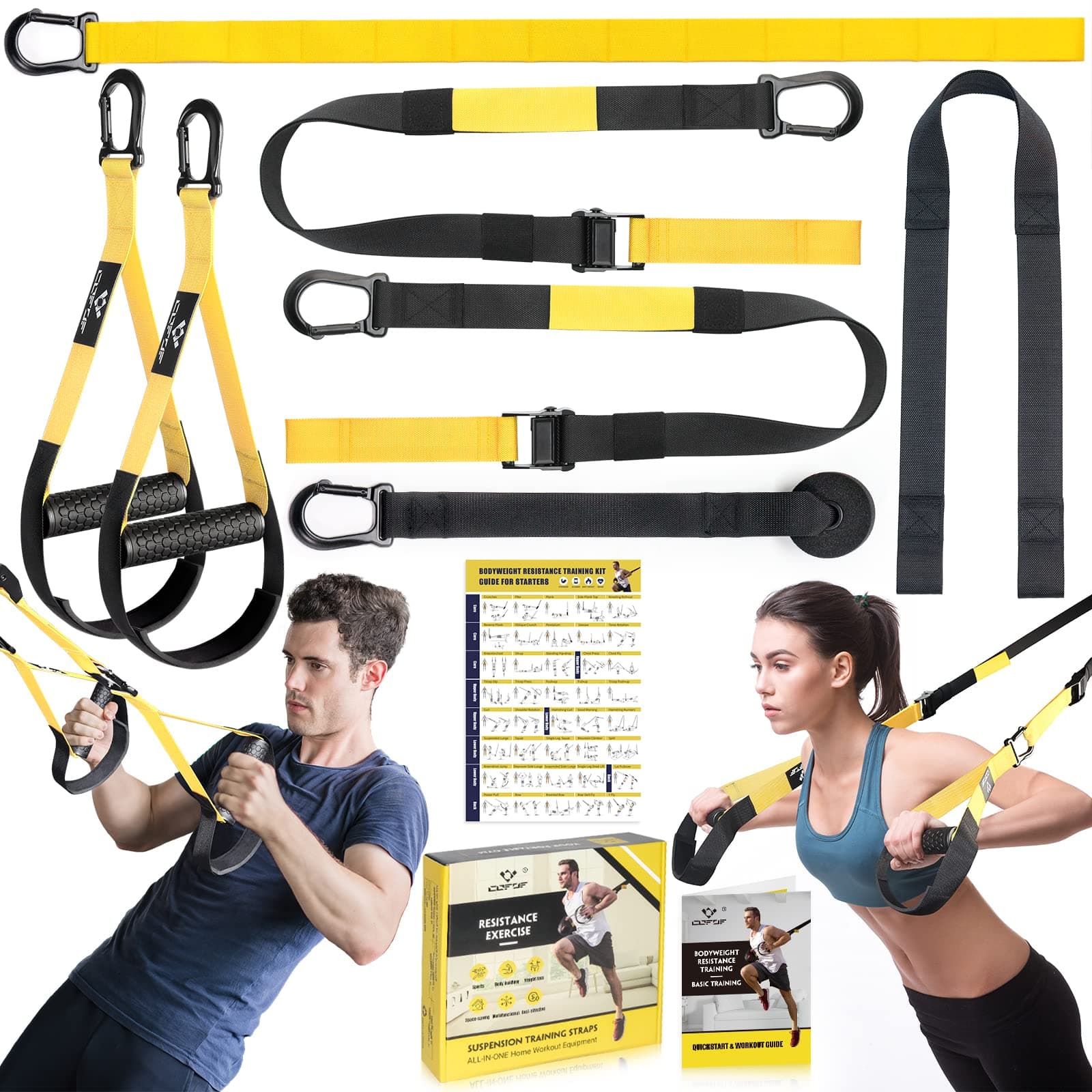 Schlingentrainer für Ganzkörpertraining 🏋️‍♂️ | COFOF Sling Trainer-Kit