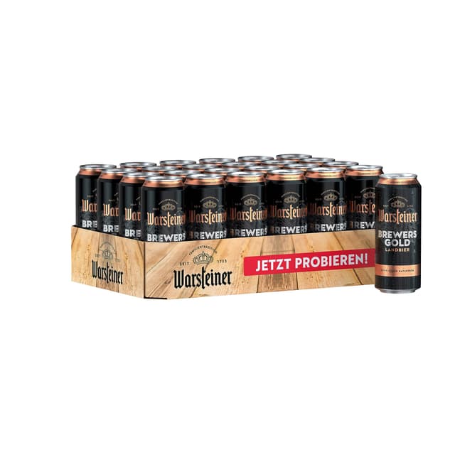 Warsteiner Brewers Gold Dosenbier | Naturtrübes helles Landbier 🍺