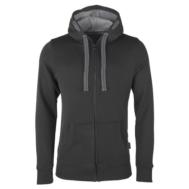 HRM Herren Hooded Jacket | Premium Kapuzenpullover 3XL Dunkelgrau ⭐