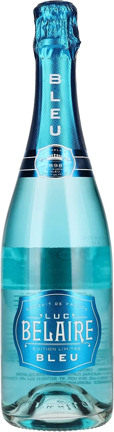 🍇🌴 LUC BELAIRE Bleu: Saphierblauer Schaumwein aus Ugni-Blanc- & Colombard-Trauben 🥂