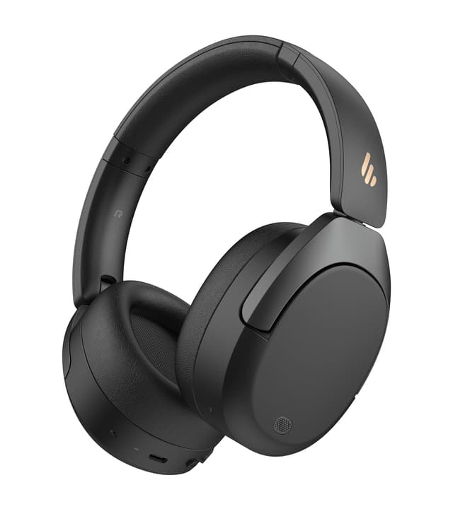 Edifier W830NB Wireless Over Ear Kopfhörer mit -45dB ANC, 94Std. AKKU, LDAC Hi-Res Sound, Spatial Audio, Schnellladung, Bluetooth V5.4 - Schwarz 🎧