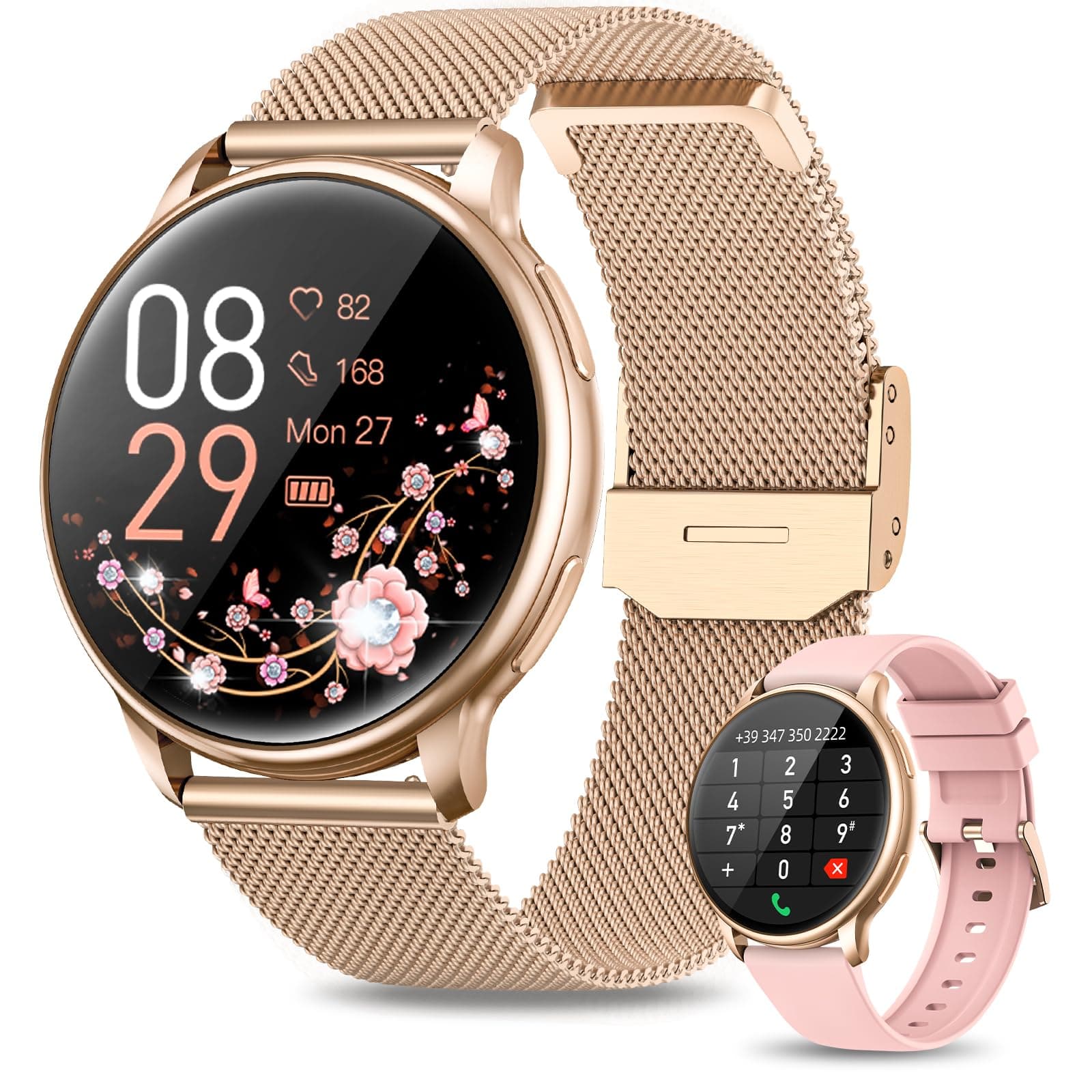 🌟 Stilvoll und Elegant: RUXINGX Smartwatch Damen 🌸📱
