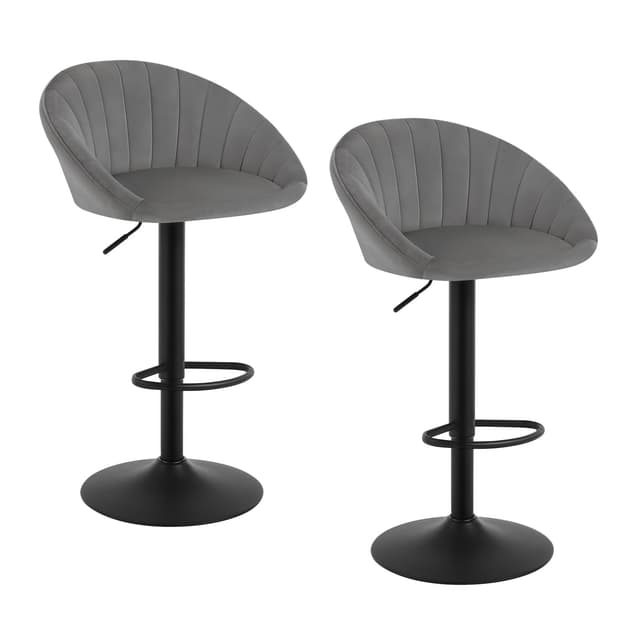 🪑🌟 WOLTU Barhocker 2er Set, Barstühle höhenverstellbar drehbar, Küchenhocker mit Rückenlehne 🌟🪑
