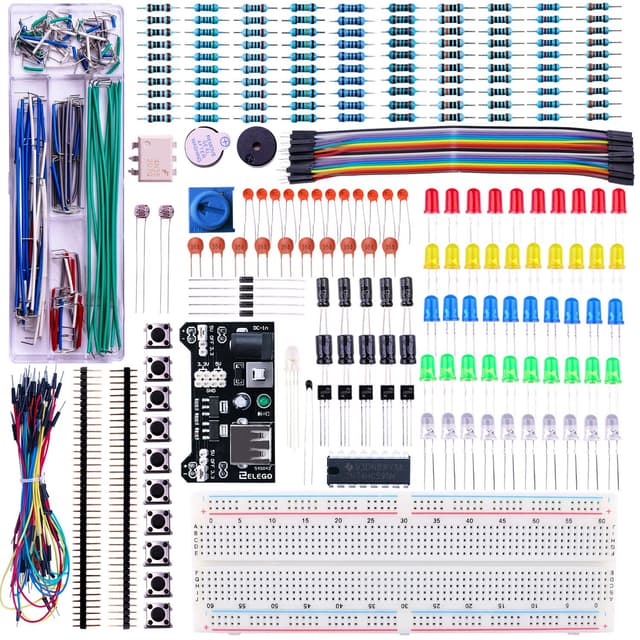 🔌🔋 ELEGOO Elektronik Lernset 🤖🎁 Arduino Spaßset 🛠️