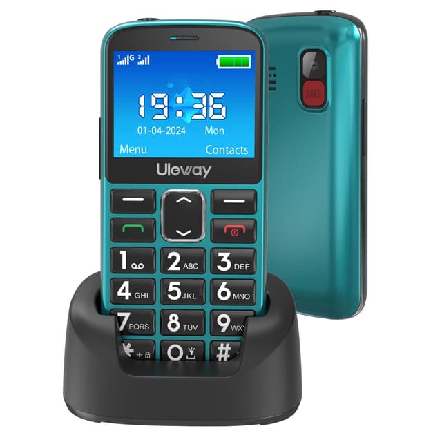 CHAKEYAKE Seniorenhandy mit Großen Tasten und Mobiltelefon Ohne Vertrag