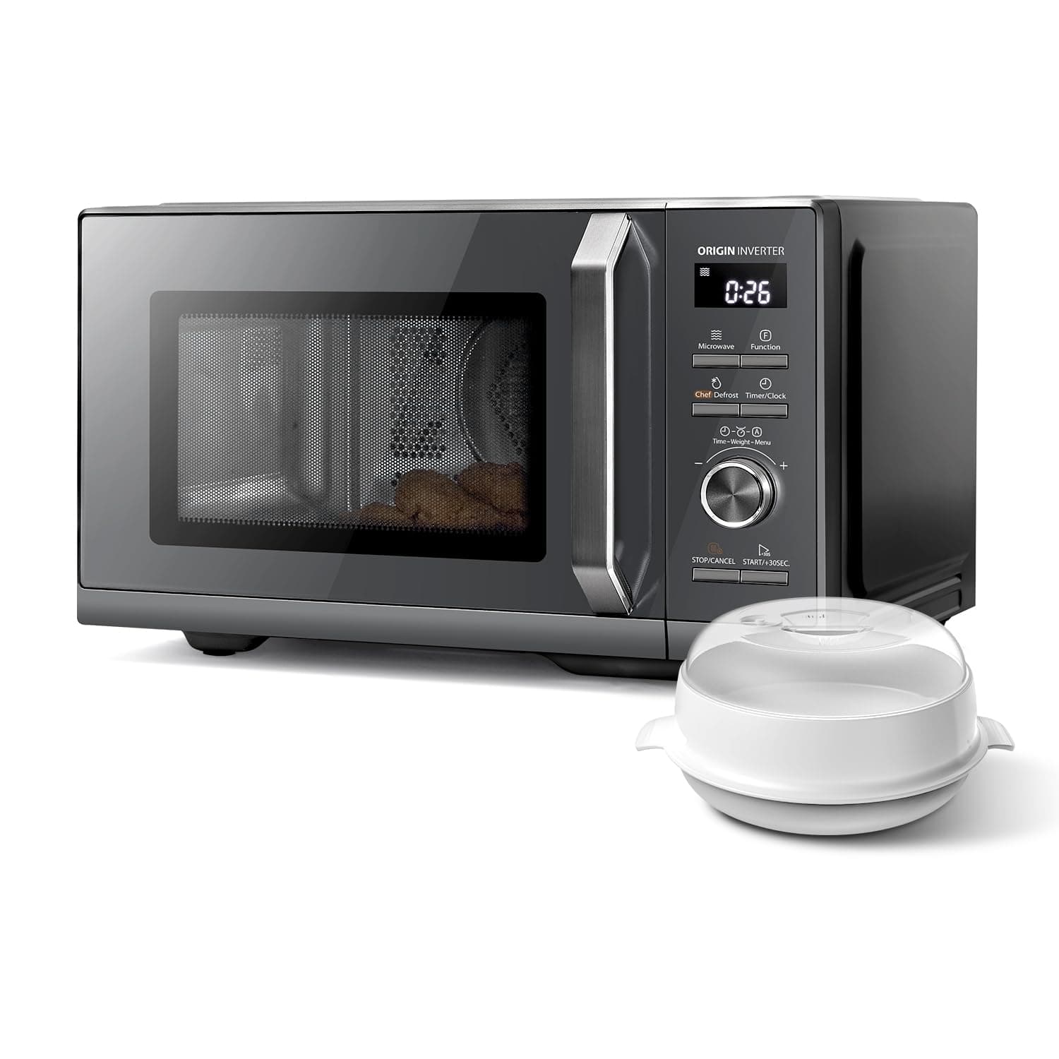Toshiba MW3-AC26SFI(MG) Mikrowelle mit Grill und Heißluft 6-in-1 Mikrowellenherd 🍳🔥