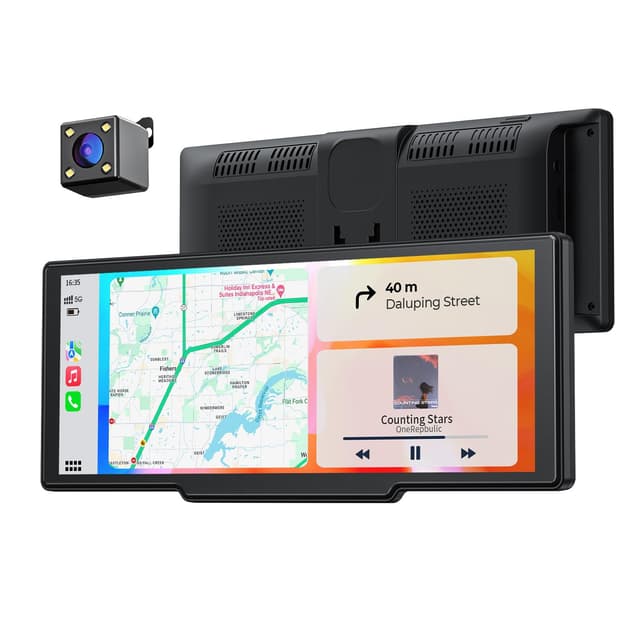 Krunia 8.1" Kabelloser Tragbarer 60FPS CarPlay-Bildschirm 🚗📱