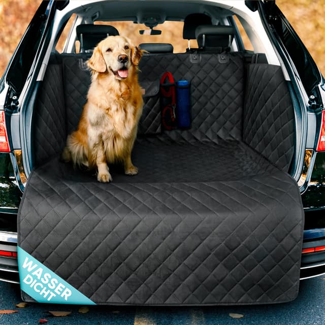 🐾 Heldenwerk Kofferraumschutz Hund 🐶 Wasserdicht & Kratzfest | Universal Kofferraum Schutzmatte