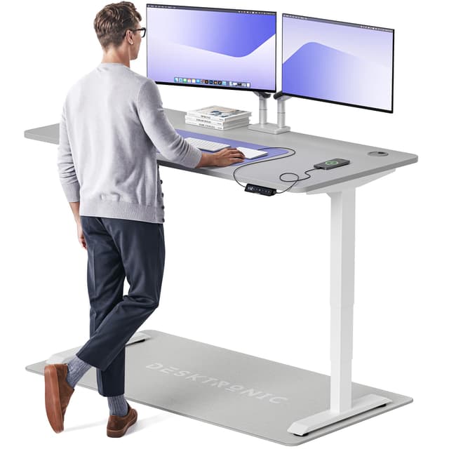 🌟 Desktronic HomePro Höhenverstellbarer Schreibtisch 160 × 80 cm 🌟