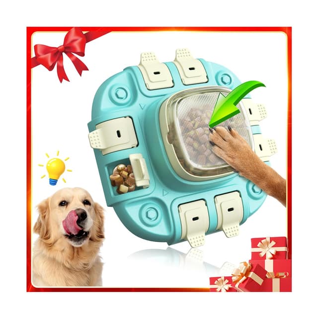 🐶🎮 CAROZEN Intelligentes Hundespielzeug - Anti-Langeweile IQ-Training für Hunde