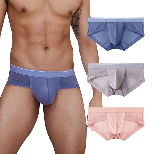 PHOLEEY Herren Slip Unterhosen Microfaser Unterwäsche Männer Slips 😎