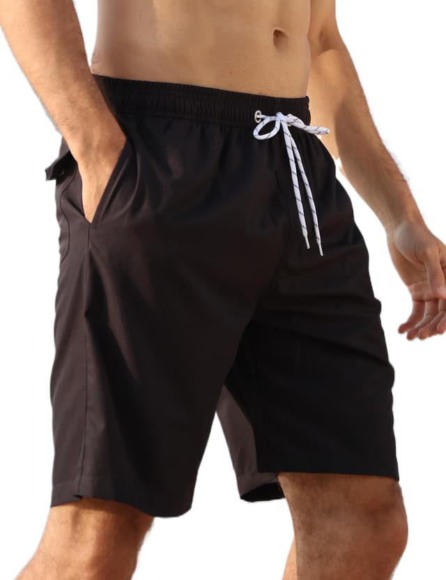 🌊🩳 APTRO Herren Badehose Lang Badeshorts Schnelltrocknend Boardshorts 🩳🌊
