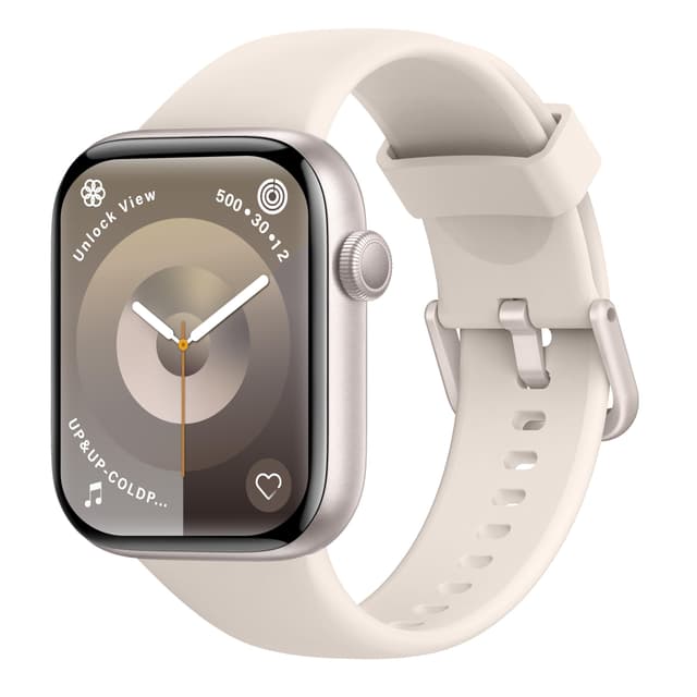 Smartwatch Damen Herren, 1,85" HD Touch Fitnessuhr mit Telefonfunktion