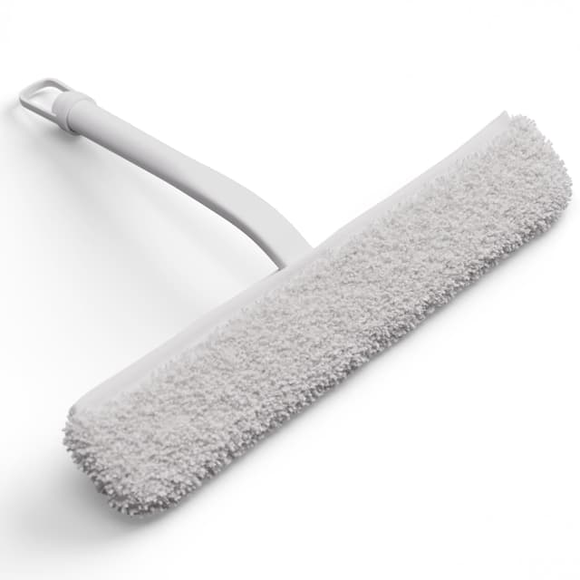 🚿 Duschabzieher & Microfaserbezug 28cm Abzieher Dusche 🪟