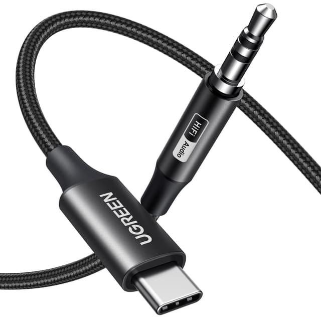 UGREEN USB C auf Klinke Aux Kabel mit DAC Chip 384khz/32bit 🎵