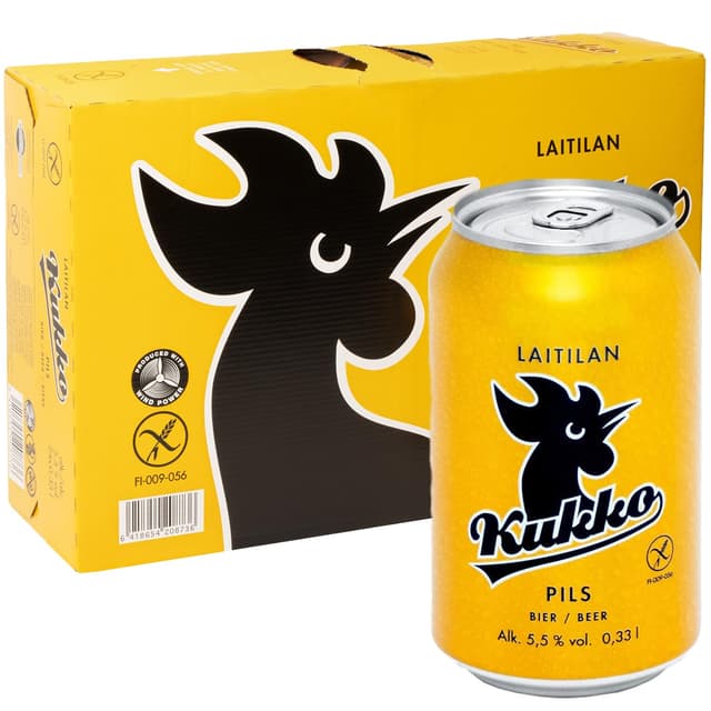 Angebot: KUKKO PILS Glutenfreies Pilsner Bier 🍺🌿