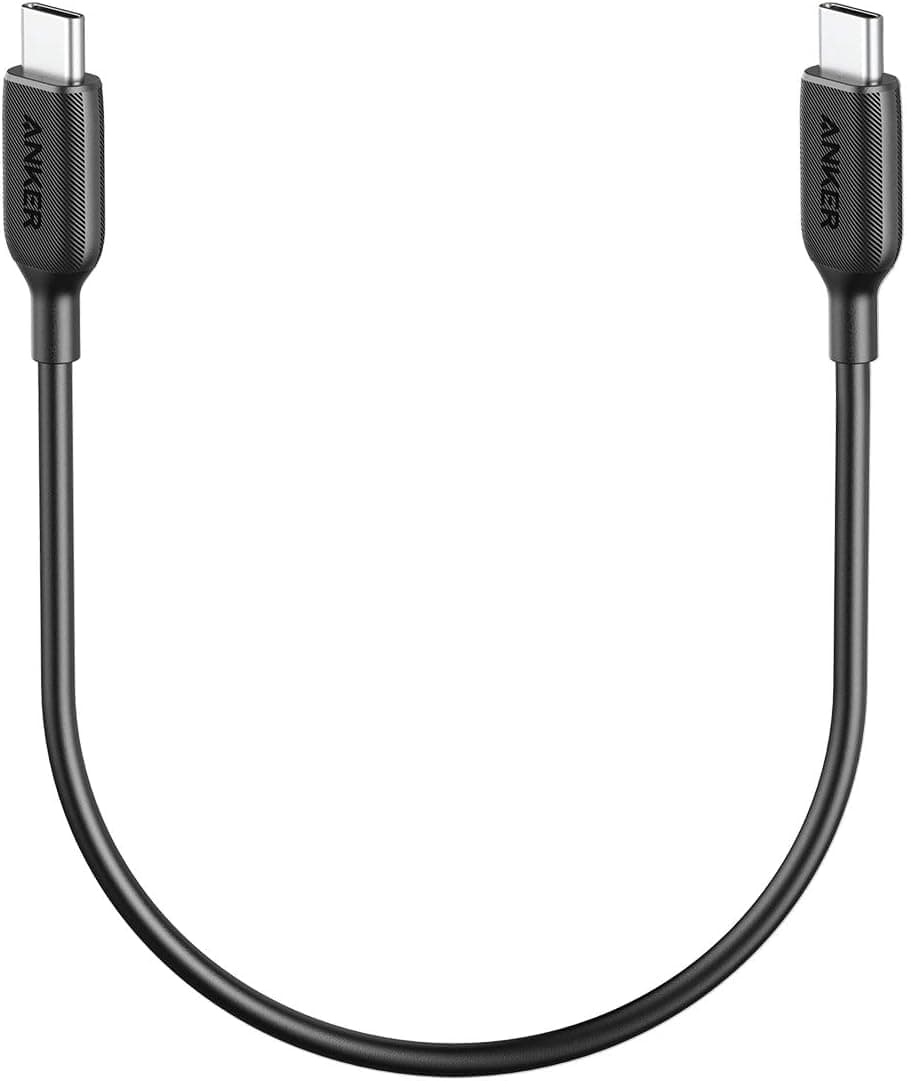 🔋 Anker PowerLine III USB-C auf USB-C Ladekabel 30cm Schwarz 📱💨